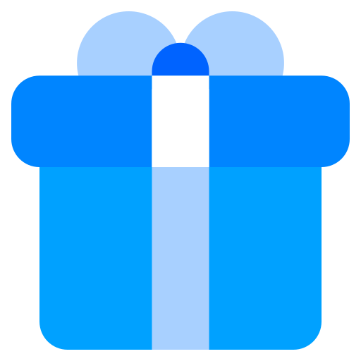 pacco regalo Generic Blue icona