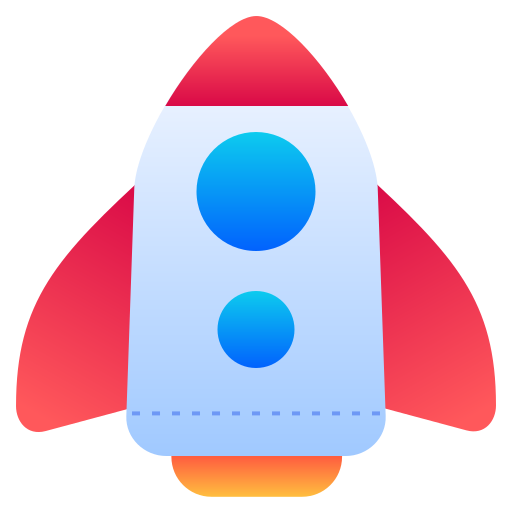 Rocket Generic Flat Gradient icon