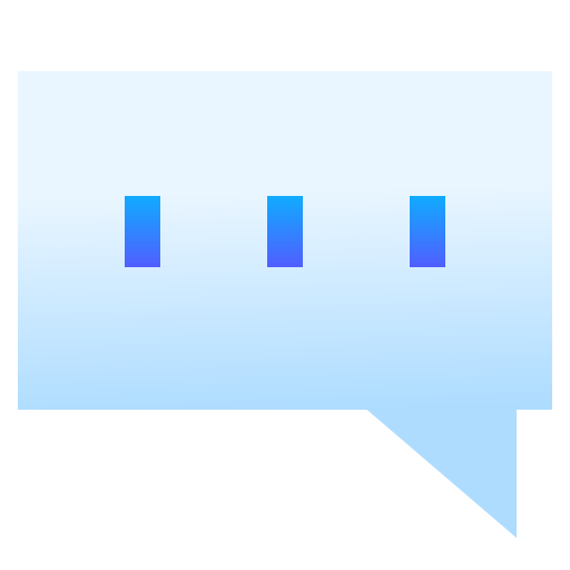 Bubble chat Generic Flat Gradient icon