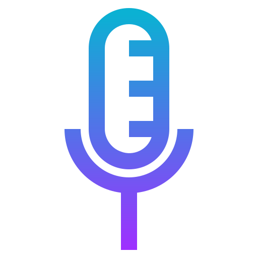 microphone Generic Gradient Icône