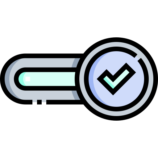 schieberegler Detailed Straight Lineal color icon