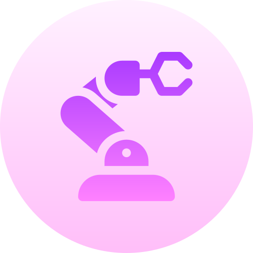 roboterhand Basic Gradient Circular icon
