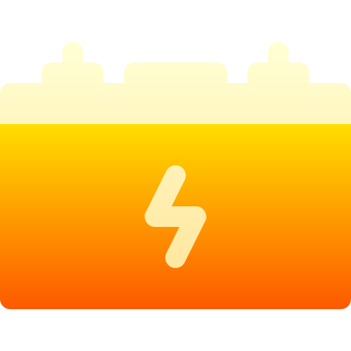 batteria Basic Gradient Gradient icona