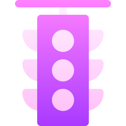 semáforos Basic Gradient Gradient icono