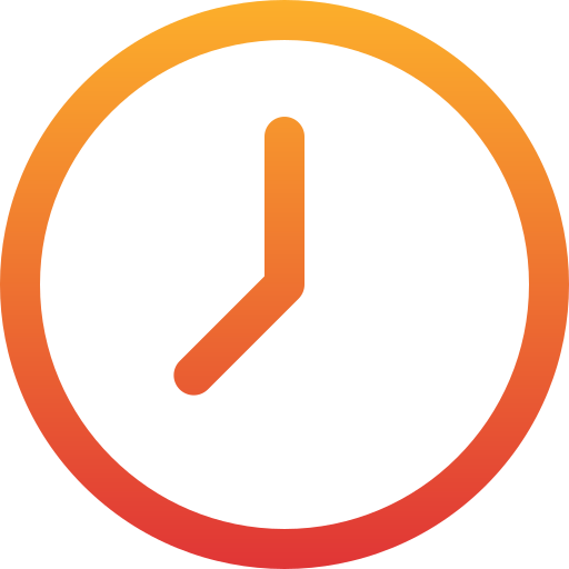 reloj Generic Gradient icono