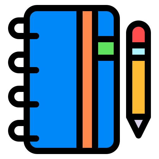 zeichenbuch Generic Outline Color icon