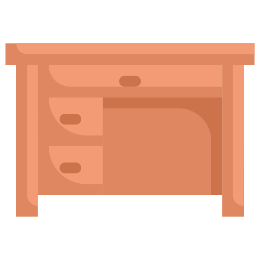 Teacher desk Generic Flat icon