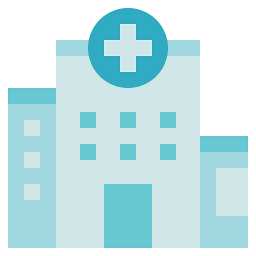 Hospital Generic Blue icon