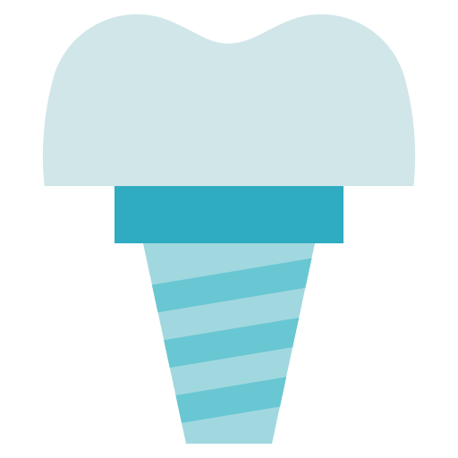 implant dentystyczny Generic Blue ikona
