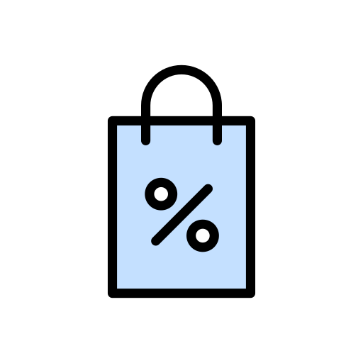 割引 Vector Stall Lineal Color icon
