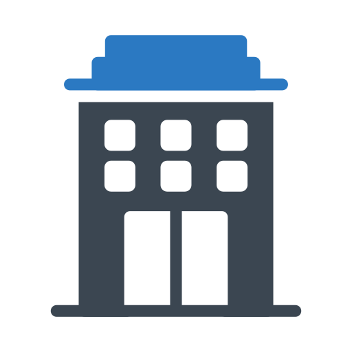 wolkenkratzer Generic Blue icon
