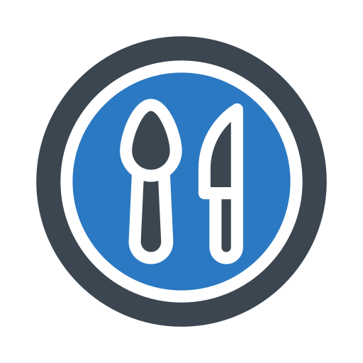 요리 Generic Blue icon