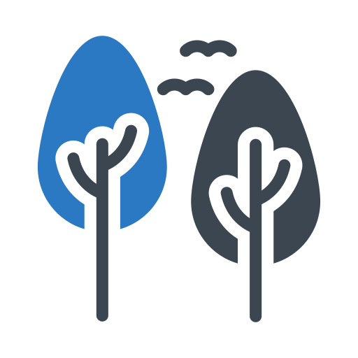 Forest Generic Blue icon