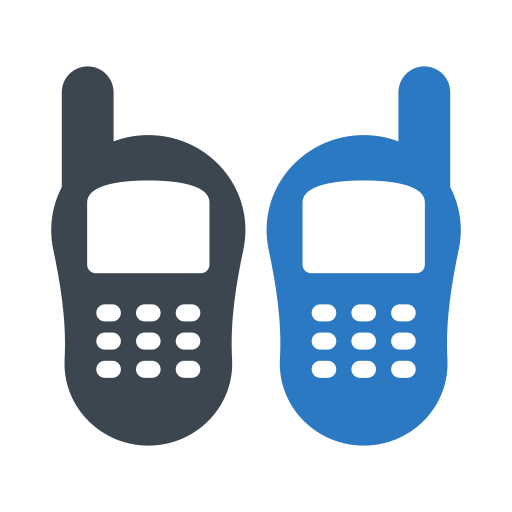 kommunikation Generic Blue icon