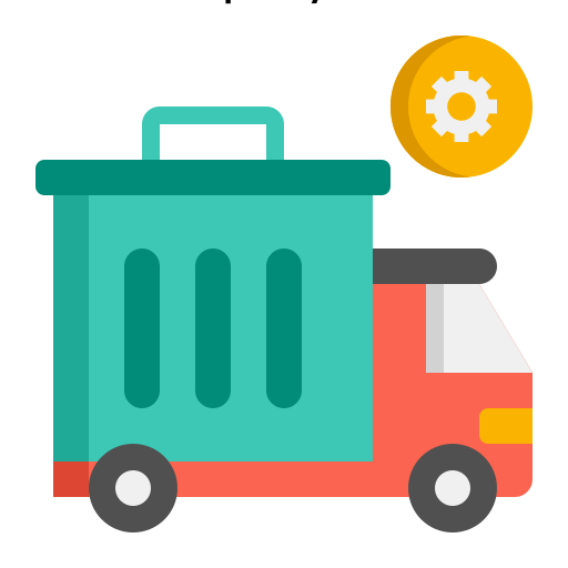 basura Flaticons Flat icono