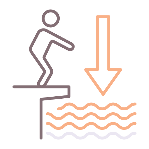 Diving Flaticons Lineal Color icon