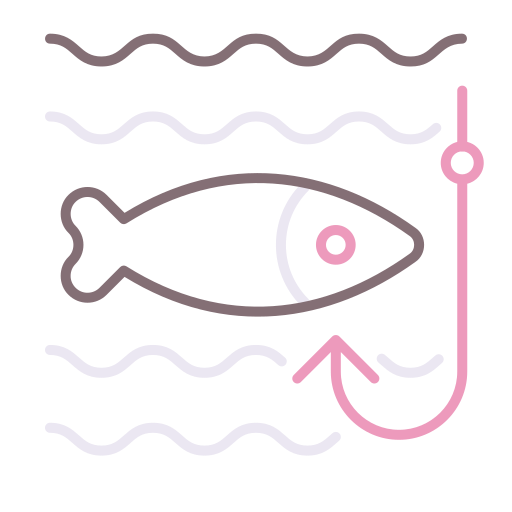 pescar Flaticons Lineal Color icono