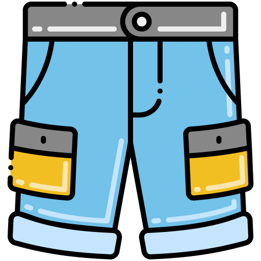 pantaloncini Flaticons Lineal Color icona