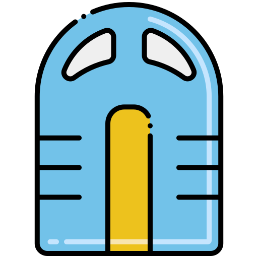 pool kickboard Flaticons Lineal Color icon
