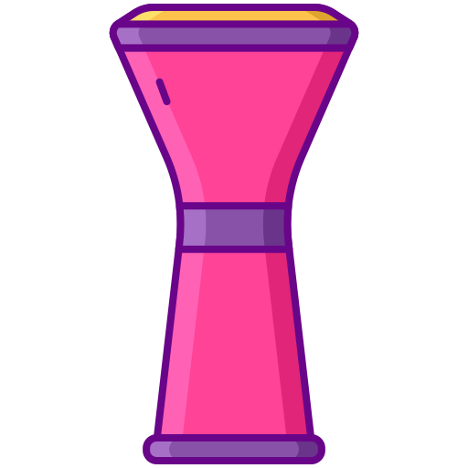 goblet trommel Flaticons Lineal Color icoon