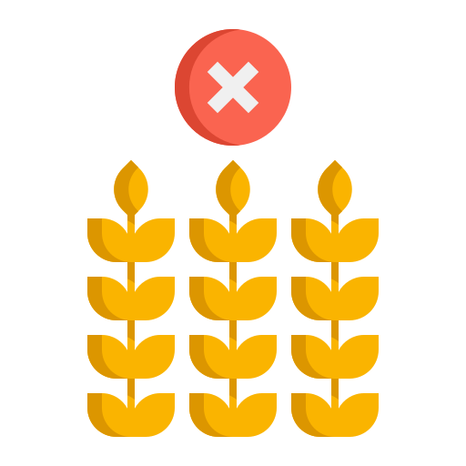 gluten-frei Flaticons Flat icon