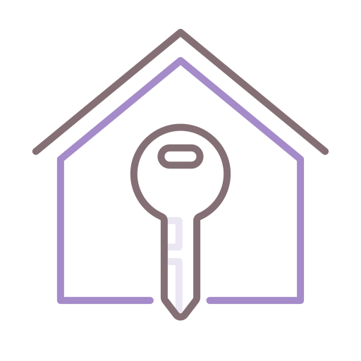 家の鍵 Flaticons Lineal Color icon