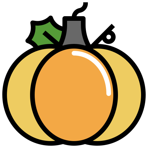 かぼちゃ Surang Lineal Color icon