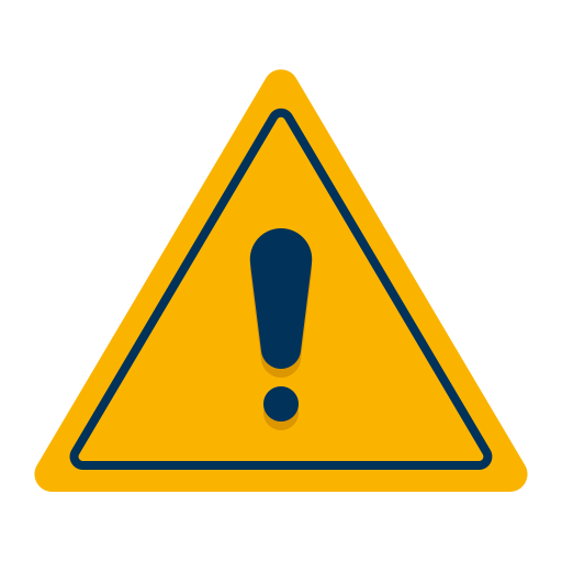 ostrożność Flaticons Flat ikona
