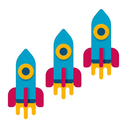 Rocket Flaticons Flat icon