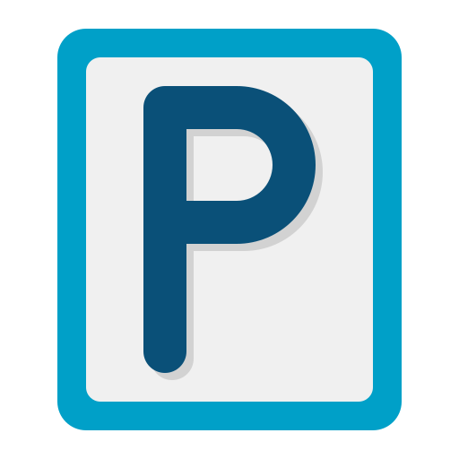 estacionamiento Flaticons Flat icono