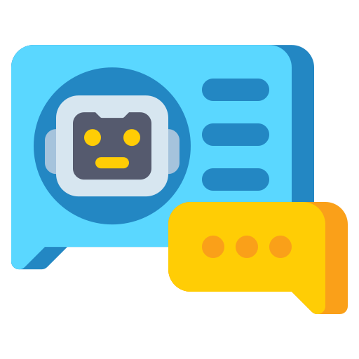 chatbot Flaticons Flat icoon