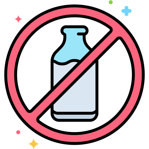 Lactose free Flaticons Lineal Color icon