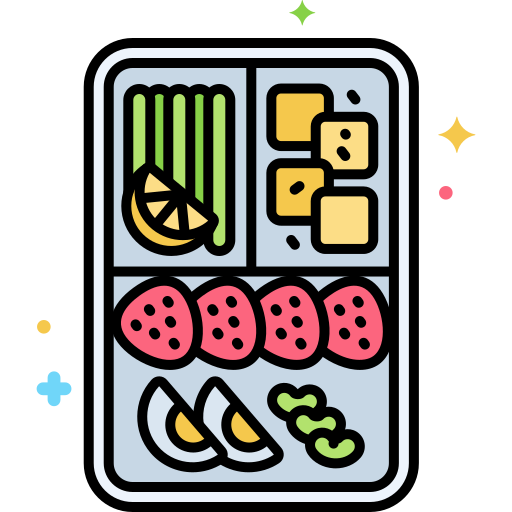 Meal Flaticons Lineal Color icon