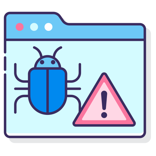 malware Flaticons Lineal Color icona