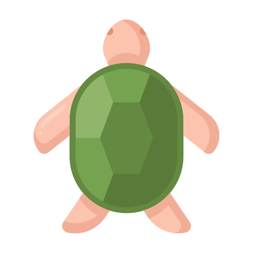 żółw Flaticons Flat ikona
