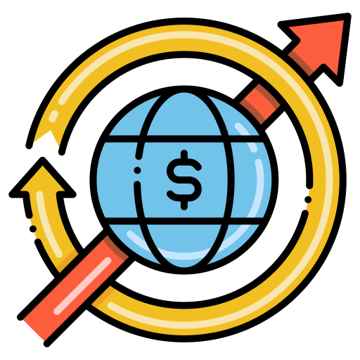 economia Flaticons Lineal Color Ícone