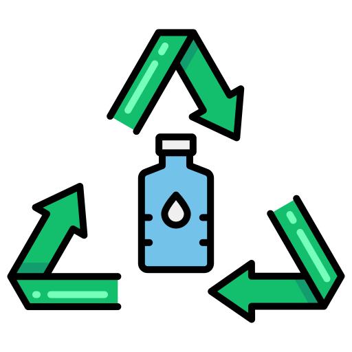 recycelt Flaticons Lineal Color icon