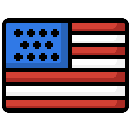 Соединенные Штаты Surang Lineal Color иконка