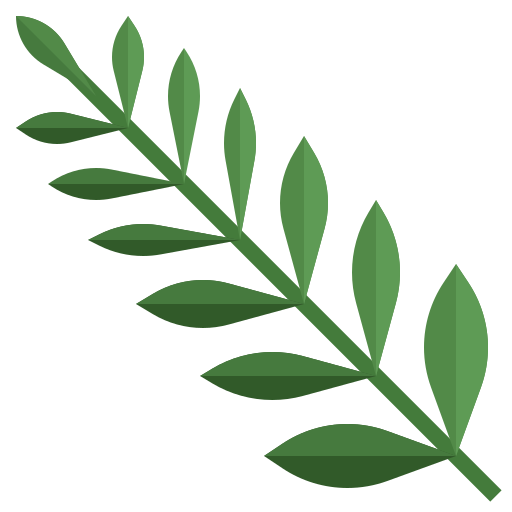 Fern plant Surang Flat icon