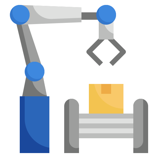 로봇 팔 Surang Flat icon