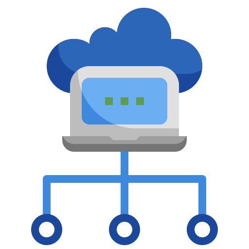 cloud-hosting Surang Flat icoon
