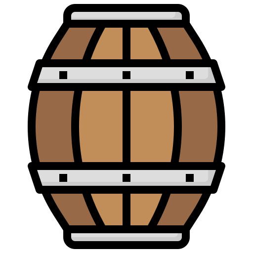 Barrel Surang Lineal Color icon