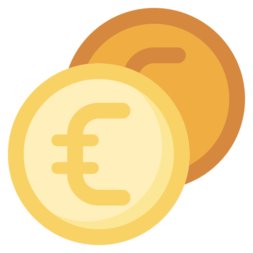 euro Surang Flat icoon
