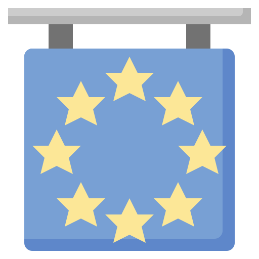 europeese unie Surang Flat icoon