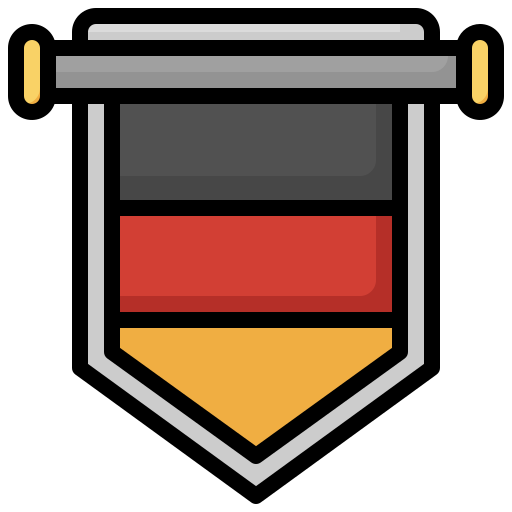 Germany Surang Lineal Color icon
