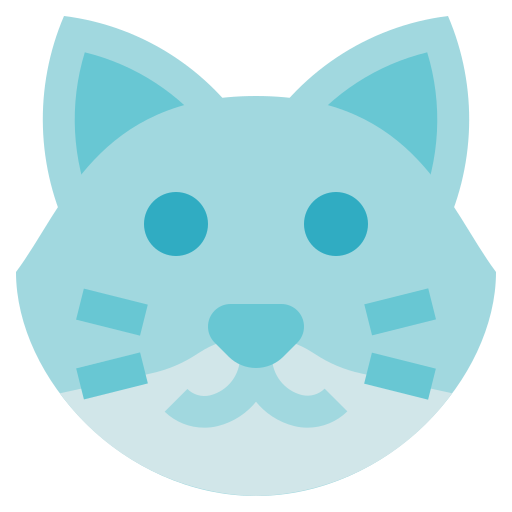 고양이 Generic Blue icon