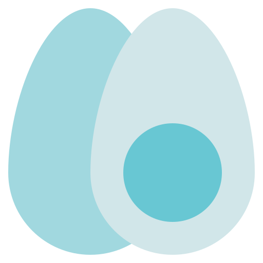 eieren Generic Blue icoon