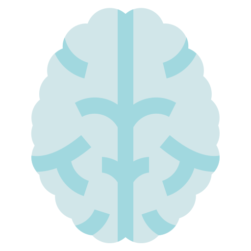 Human brain Generic Blue icon