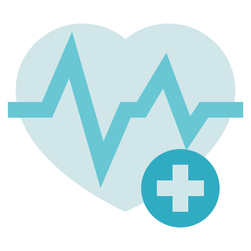 Heart rate Generic Blue icon