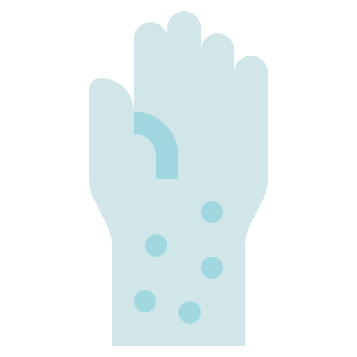 皮膚の発疹 Generic Blue icon